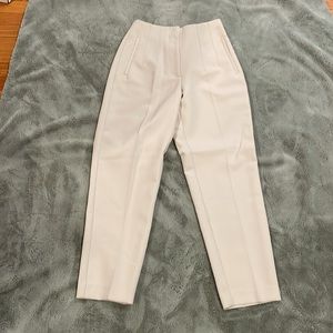 Zara | S | Ivory | High Waist Pants